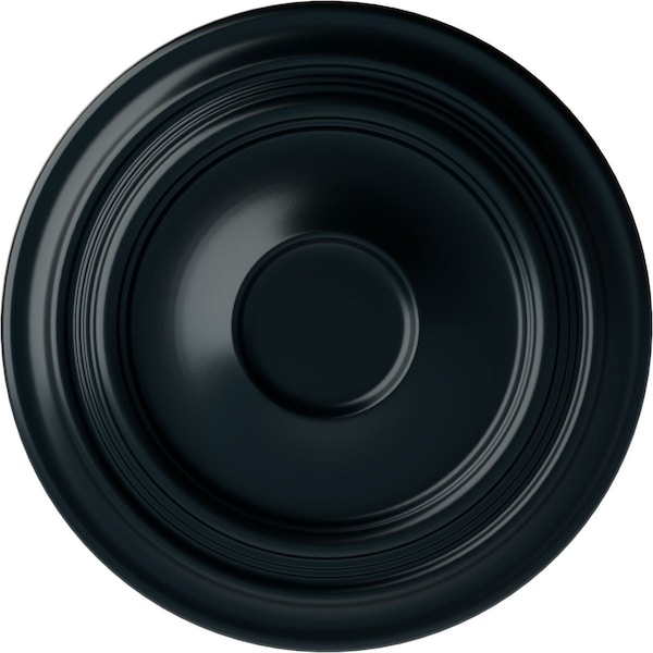 Ekena Millwork Traditional Ceiling Medallion (Fits Canopies up to 5 1/2"), 24 3/8"OD x 1 1/2"P, Night Shade CM24TRNSF - main